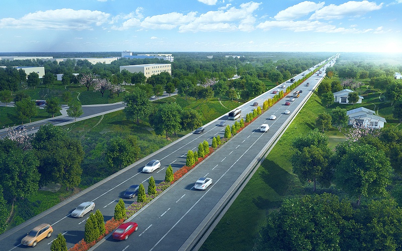 道路標準效果圖