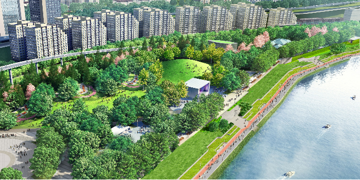 首盛建設集團監(jiān)理項目：渝中區(qū)珊瑚公園及濱江公園環(huán)境提升工程項目