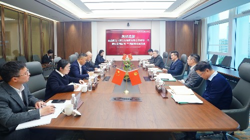 深化數(shù)字合作，共謀行業(yè)突圍——首盛集團(tuán)董事長(zhǎng)王斌率隊(duì)赴五洲集團(tuán)考察交流